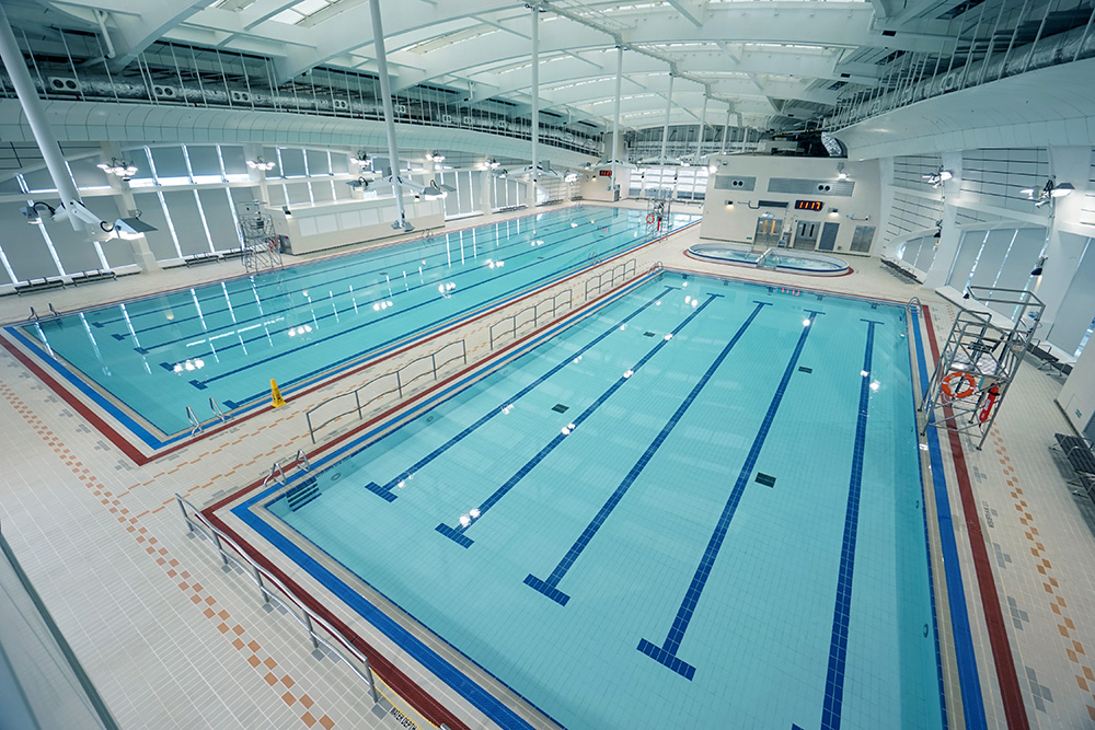 Interior view of the Kennedy Town Swimming Pool Phase 2
