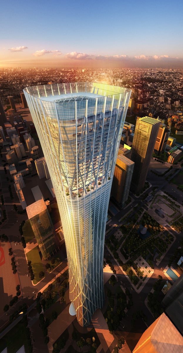 中国 尊式花入（出戟尊)　u6230109 中國尊- 維基百科，自由的百科全書