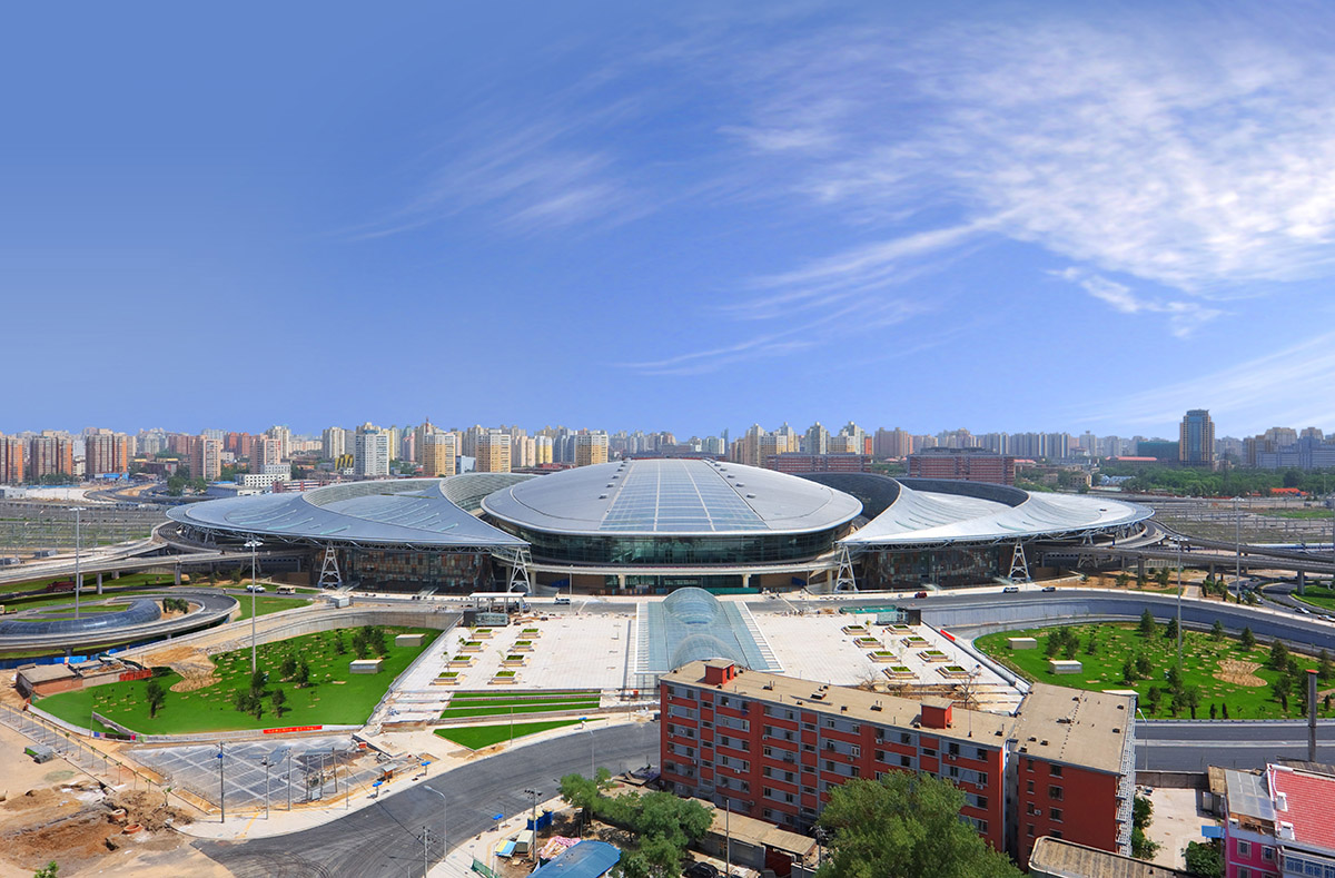 Beijing South Railway Station, emblematic of China’s high-speed rail